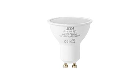 Żarówka LED line GU10 3W 4000K barwa neutralna 240lm 220-240V 3 lata gwar.-46881