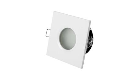 *LED line Oprawa sufitowa wodoodporna kwadrat odlew biała-51137
