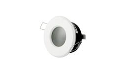 LED line Oprawa sufitowa wodoodporna okrągła odlew biała-51142