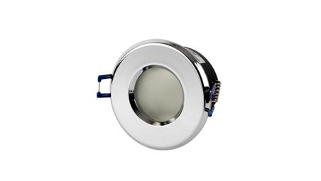 LED line Oprawa sufitowa wodoodporna okrągła odlew chrom-51146