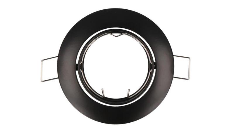 LED line Oprawa sufitowa okrągła ruchoma odlew czarna-51136