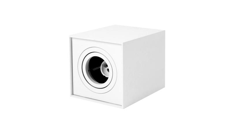 *LED line Oprawa natynkowa punktowa kwadrat biała CUBO-51143 *LED line Oprawa natynkowa punktowa kwadrat biała CUBO-51143