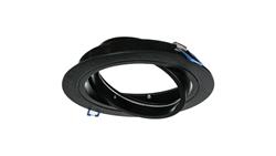 Oprawa OPAL AR111 ES111 okrągła czarna drapana z czarnym ringiem aluminiowa 5903260414233-53383