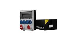 Rozdzielnica budowlana TD 32A 16A 4x230V gniazda Mennekes Doktorvolt 6855-66289