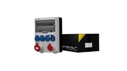 Rozdzielnica budowlana TD-S/FI 32A 16A 4x230V gniazda Mennekes Doktorvolt 6916-66293