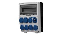 Rozdzielnica budowlana TD 8x230V gniazda Mennekes Doktorvolt 6893-66288