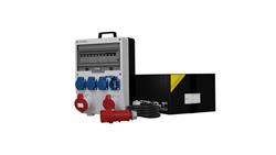 Rozdzielnica budowlana z kablem TD-S/FI SKH 32A 16A 4x230V gniazda Mennekes Doktorvolt 6978-66301