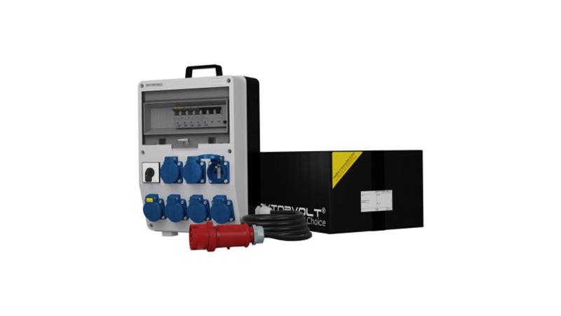 Rozdzielnica budowlana z kablem i łącznikiem TD-S/FI SKH 7x230V Doktorvolt 0427-66320 Rozdzielnica budowlana z kablem i łącznikiem TD-S/FI SKH 7x230V Doktorvolt 0427-66320