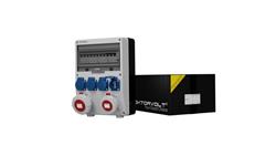 Rozdzielnica budowlana TD-S/FI 32A 16A 4x230V gniazda Mennekes Doktorvolt 2466-66314