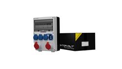 Rozdzielnica budowlana TD-S/FI 2x16A 4x230V gniazda Mennekes Doktorvolt 6862-66316