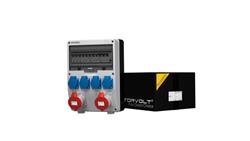 Rozdzielnica budowlana TD-S/FI 2x32A 4x230V gniazda Mennekes Doktorvolt 9344-66319