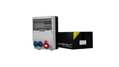 Rozdzielnica budowlana TD-S 32A 2x230V gniazda Mennekes Doktorvolt 6954-66308