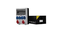 Rozdzielnica budowlana TD 2x16A 4x230V gniazda Mennekes Doktorvolt 6879-66312