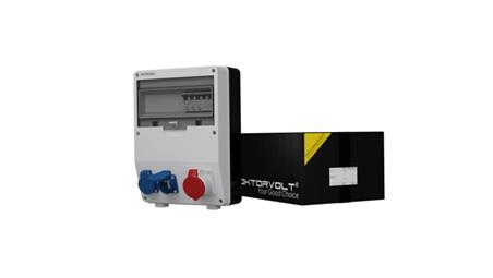 Rozdzielnica budowlana TD-S 16A 2x230V gniazda Mennekes Doktorvolt 6961-66304