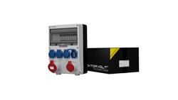 Rozdzielnica budowlana TD-S 32A 16A 4x230V gniazda Mennekes Doktorvolt 2121-66315