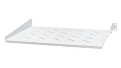 półka stała 19, 1U, o gł. 350 mm., mocowana z przodu RAL 7044 szary, EM/JE06-350-73544