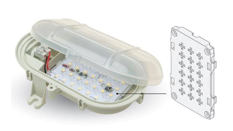 Oprawa kanałowa OWAL LED Slim 5W 4000K 24V IP44 D.3165-BN-5W/24V-50510 Oprawa kanałowa OWAL LED Slim 5W 4000K 24V IP44 D.3165-BN-5W/24V-50510