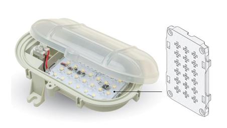 Oprawa kanałowa OWAL LED Slim 5W 4000K 24V IP44 D.3165-BN-5W/24V-50510