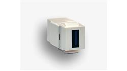 Gniazdo keystone typu USB 3.0 typ A żeńskie, kolor biały EM/KEY-USB3.0-A/A-DC-41997