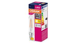 Żarówka LED VALUE CLASSIC B 40 E14 4W 470lm 2700K 827 FIL non-dim 4058075438637-47342