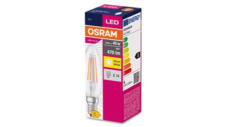 Żarówka LED VALUE CLASSIC B 40 E14 4W 470lm 2700K 827 FIL non-dim 4058075438637-47342