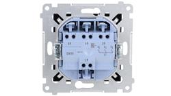 Simon 54 Łącznik potrójny (moduł) 10AX 250V szybkozłącza, czarny mat DW31.01/49-32219