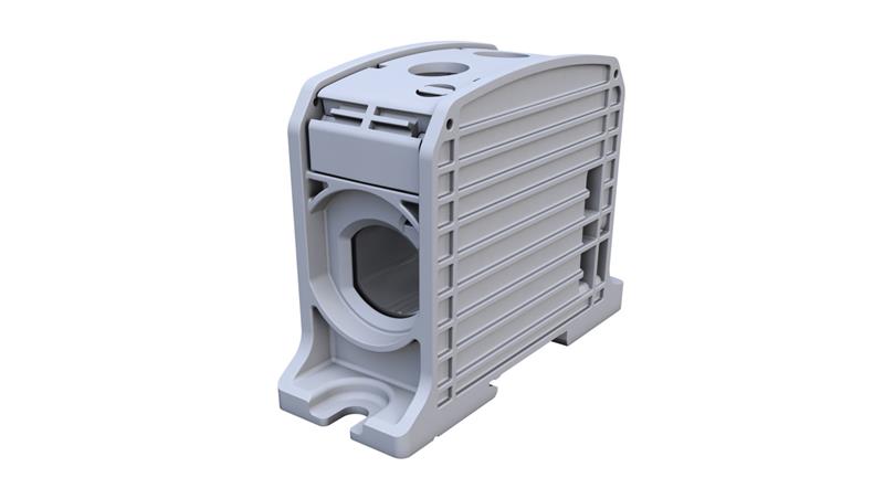 Złączka szynowa gwintowa Al/Cu STB 185 (87810) SIMBLOCK szary 81201002-64810