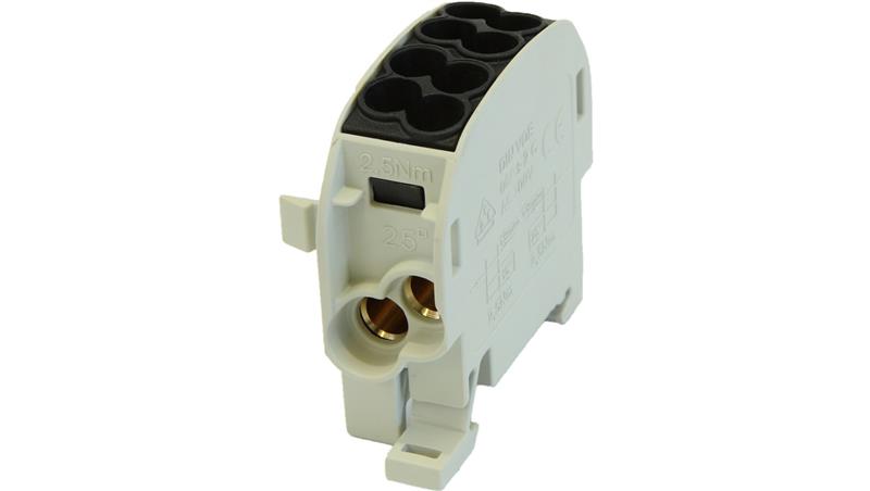 Blok rozdzielczy - odgałęźny Al/Cu SCB 25 (80110) SIMBLOCK czarny 81501007-64174 Blok rozdzielczy - odgałęźny Al/Cu SCB 25 (80110) SIMBLOCK czarny 81501007-64174