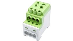 Blok rozdzielczy - dystrybucyjny Al/Cu SDB 200 (80030) SIMBLOCK zielony 81602005-64275