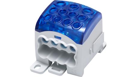 Blok rozdzielczy - uniwersalny Al/Cu SUB 270 (82070) SIMBLOCK niebieski 81655003-64320