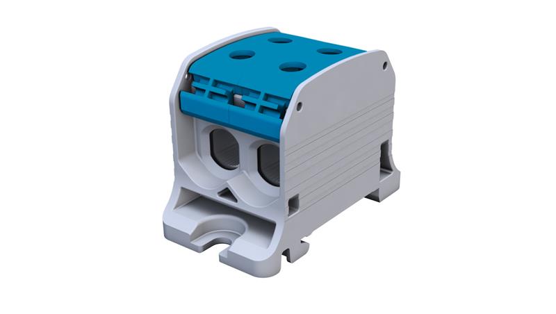 Złączka szynowa gwintowa Al/Cu STB 50-2 (87320) SIMBLOCK niebieski 81002003-64759