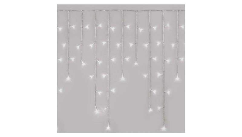 Oświetlenie świątecz. sople 300LED 5m zimna biel, przeź. przew., 8 programów, timer, pilot D4CC02-49434 Oświetlenie świątecz. sople 300LED 5m zimna biel, przeź. przew., 8 programów, timer, pilot D4CC02-49434