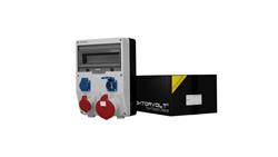 Rozdzielnica budowlana TD 63A 16A 2x230V gniazda Mennekes Doktorvolt 2442-66338