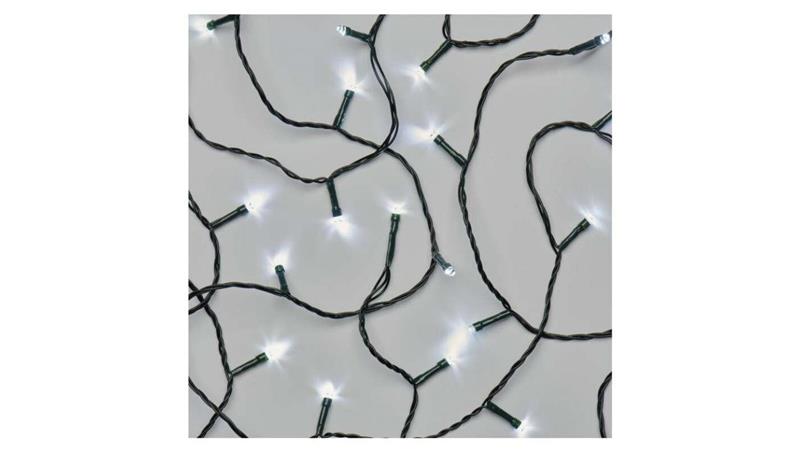 Lampki choinkowe 120 LED 12m zimna biel, zielony przewód, 8 programów, IP44 D4AC08-49416 Lampki choinkowe 120 LED 12m zimna biel, zielony przewód, 8 programów, IP44 D4AC08-49416