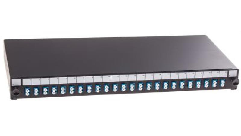 Panel krosowniczy, obudowa 24 Jednomodowy Duplex, 1U RS PRO-63476