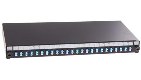 Panel krosowniczy, obudowa 24 Jednomodowy Duplex, 1U RS PRO-63476