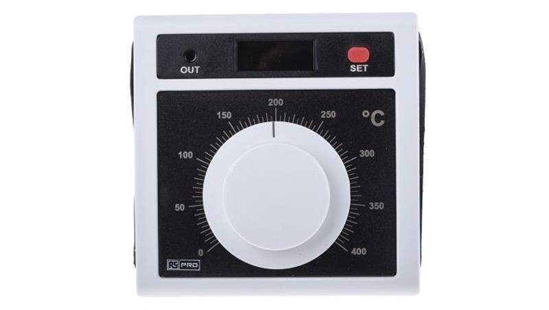 Regulator temperatury wł./wył. 1-wyjściowy-wyjściowy, Uz 230 V AC, 96 x 96mm-26259
