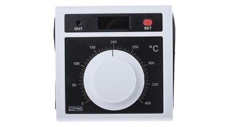 Regulator temperatury wł./wył. 1-wyjściowy-wyjściowy, Uz 230 V AC, 96 x 96mm-26259