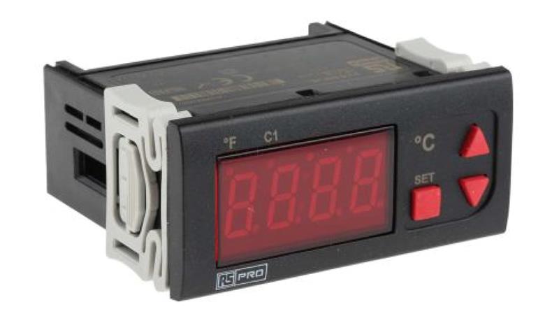 Regulator temperatury wł./wył. 1-wyjściowy-wyjściowy, Uz 230 V AC, 77 x 35mm-26293