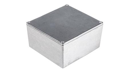 Obudowa ekranowana Srebrny IP54, 120.5 x 120.5 x 59.2mm, RS PRO-70980