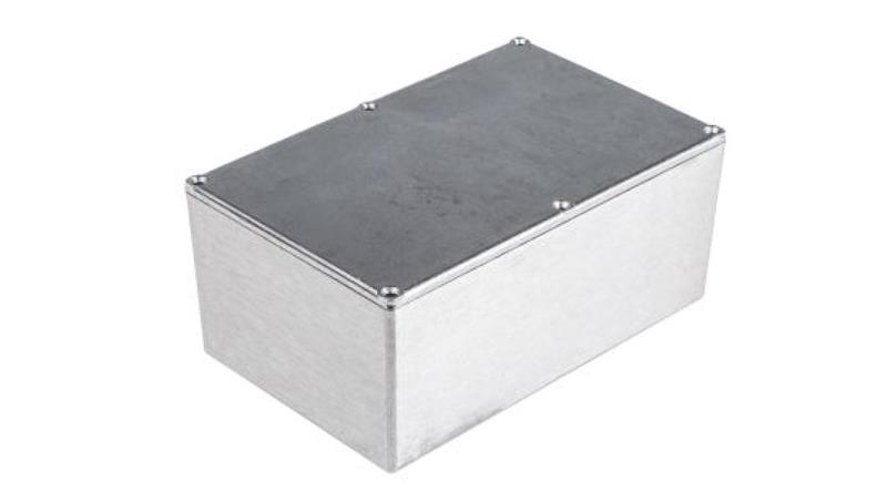 Obudowa ekranowana Srebrny IP54, IP65, IP66 Neopren, 191.6 x 111.6 x 60.5mm, RS PRO-70976