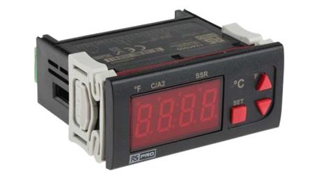 Regulator temperatury wł./wył. 1-wyjściowy-wyjściowy, Uz 230 V AC, 77 x 35mm-26264