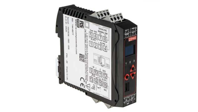 Regulator temperatury PID panelowy 2-wyjściowy, Uz 24 V AC/DC, 22.5 x 110mm, WŁ./WYŁ., sterownik PID-26291 Regulator temperatury PID panelowy 2-wyjściowy, Uz 24 V AC/DC, 22.5 x 110mm, WŁ./WYŁ., sterownik PID-26291