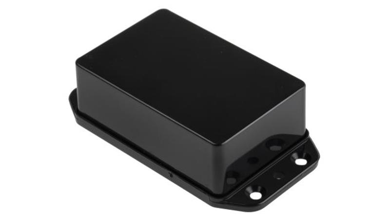 Obudowa Czarny z kołnierzem IP65, 99.05 x 52.3 x 28mm, RS PRO-71045 Obudowa Czarny z kołnierzem IP65, 99.05 x 52.3 x 28mm, RS PRO-71045