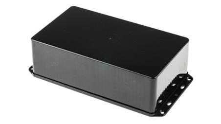 Obudowa Czarny z kołnierzem IP54, 210 x 112 x 61mm, RS PRO-70984