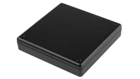 Obudowa Czarny, 125 x 125 x 25mm, RS PRO-71721