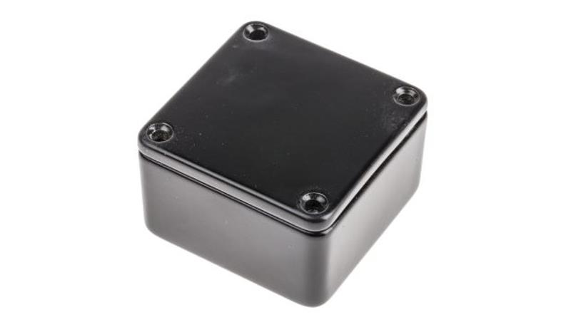 Obudowa ekranowana Czarny IP54, 50 x 50 x 31mm, RS PRO-71036 Obudowa ekranowana Czarny IP54, 50 x 50 x 31mm, RS PRO-71036