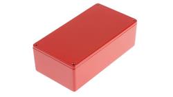 Obudowa ekranowana Czerwony IP54, 152 x 82 x 49.75mm, RS PRO-71028