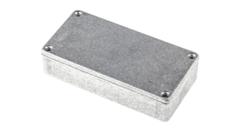 Obudowa ekranowana Srebrny IP54 Neopren, 101 x 50 x 24.5mm, RS PRO-70985 Obudowa ekranowana Srebrny IP54 Neopren, 101 x 50 x 24.5mm, RS PRO-70985