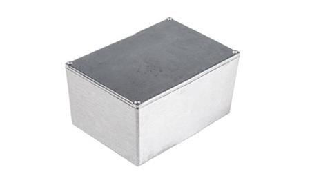 Obudowa ekranowana Srebrny IP54 Neopren, 121 x 95 x 61mm, RS PRO-71027